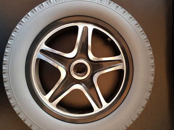 12 Inch Silicone Wheel With Aluminum Rim
